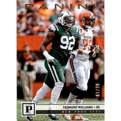 2018 Panini Gold Knight #224 Leonard Williams
