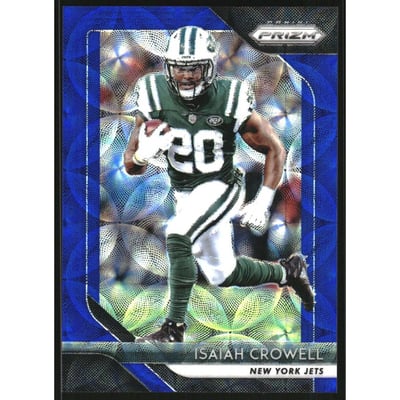 2018 Panini Prizm Prizms Blue Scope #53 Isaiah Crowell