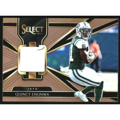 2018 Select Select Swatches Prizm Copper #27 Quincy Enunwa/50