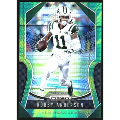 2019 Panini Prizm Prizms Hyper #26 Robby Anderson