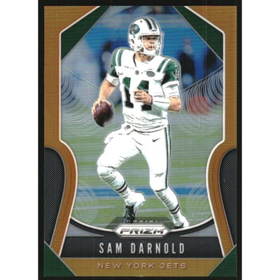 2019 Panini Prizm Prizms Orange #28 Sam Darnold