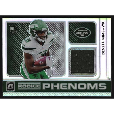 2020 Donruss Optic Rookie Phenoms Jerseys Horizontal #23 Denzel Mims