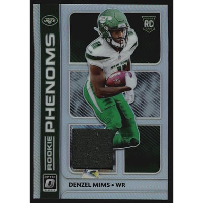 2020 Donruss Optic Rookie Phenoms Jerseys #23 Denzel Mims