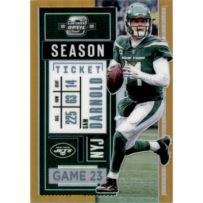 2020 Panini Contenders Optic Orange #45 Sam Darnold