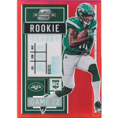 2020 Panini Contenders Optic Red #71 Denzel Mims