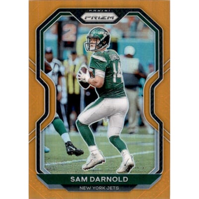 2020 Panini Prizm Prizms Orange #28 Sam Darnold