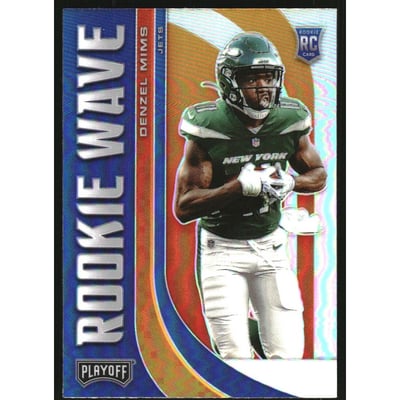 2020 Playoff Rookie Wave Silver #25 Denzel Mims