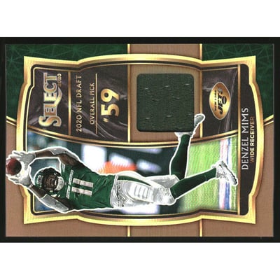 2020 Select Draft Selections Memorabilia Prizm Copper #22 Denzel Mims
