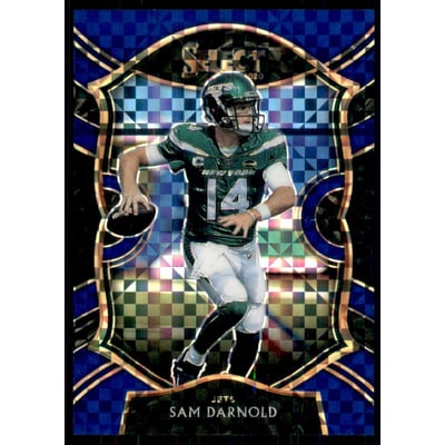 2020 Select Prizm Blue #18 Sam Darnold