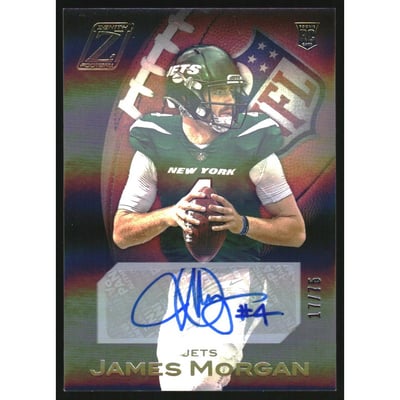 2020 Zenith Autographs #70 James Morgan/75