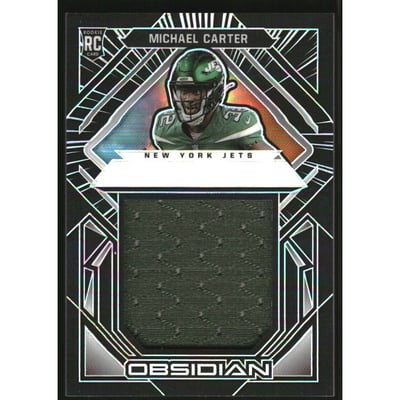 2021 Panini Obsidian Volcanic Materials #18 Michael Carter