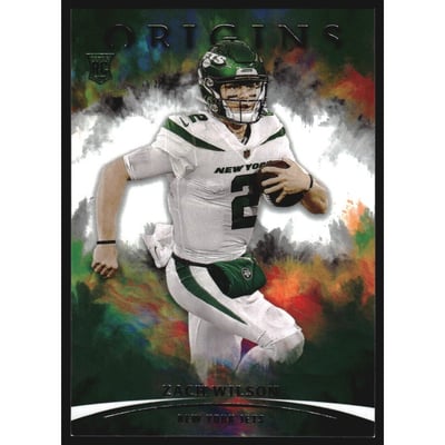 2021 Panini Origins #102B Zach Wilson VAR