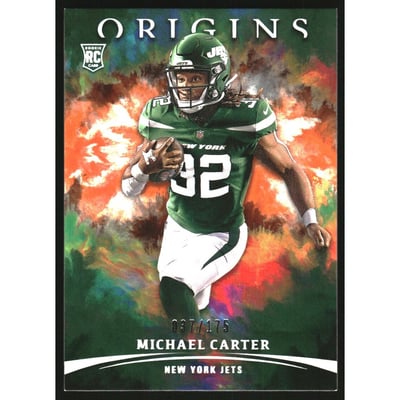 2021 Panini Origins Orange #118 Michael Carter