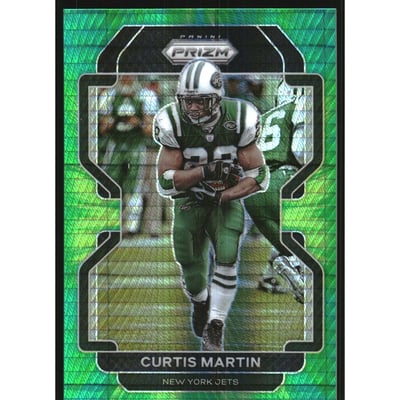 2021 Panini Prizm Prizms Hyper #92 Curtis Martin