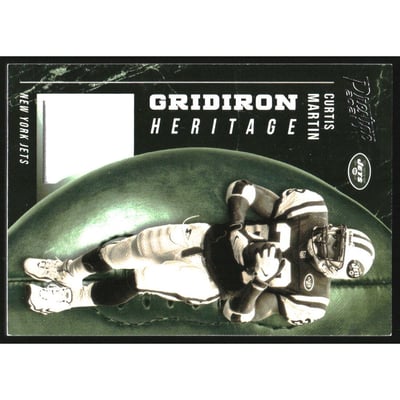 2021 Prestige Gridiron Heritage Jerseys #3 Curtis Martin