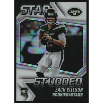2021 Rookies and Stars Star Studded White #22 Zach Wilson