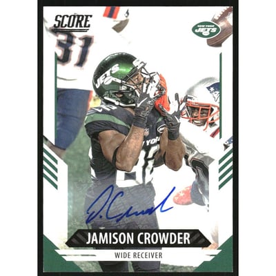 2021 Score Signatures #47 Jamison Crowder
