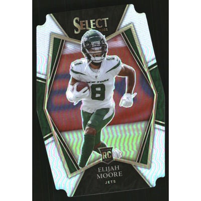 2021 Select Prizm Silver Die Cut #156 Elijah Moore