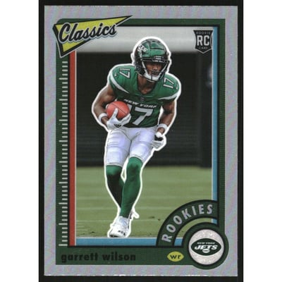 2022 Classics Premium Edition Silver #161 Garrett Wilson
