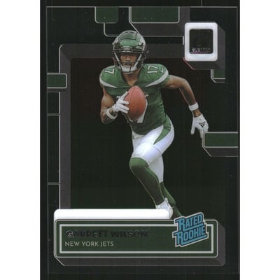 2022 Clearly Donruss #56 Garrett Wilson RR RC
