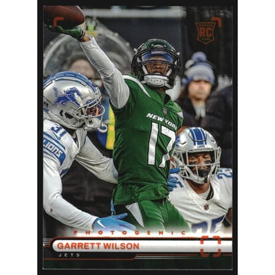 2022 Panini Chronicles Photogenic Orange #38 Garrett Wilson