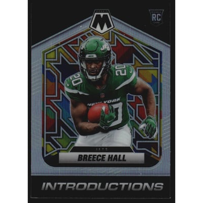2022 Panini Mosaic Introductions Silver #10 Breece Hall
