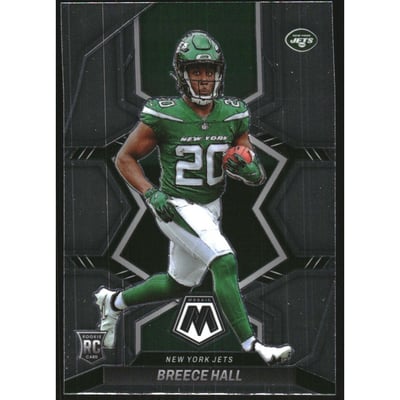 2022 Panini Mosaic #307 Breece Hall RC