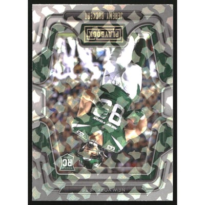 2022 Panini Playbook Holo #154 Jeremy Ruckert