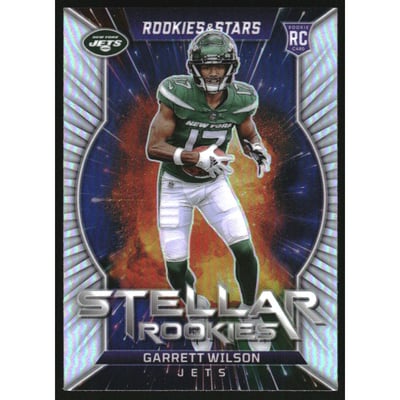 2022 Rookies and Stars Stellar Rookies Silver #5 Garrett Wilson
