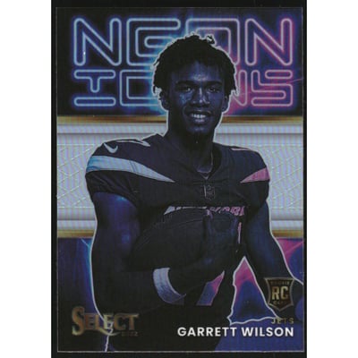 2022 Select Neon Icons Prizm #21 Garrett Wilson
