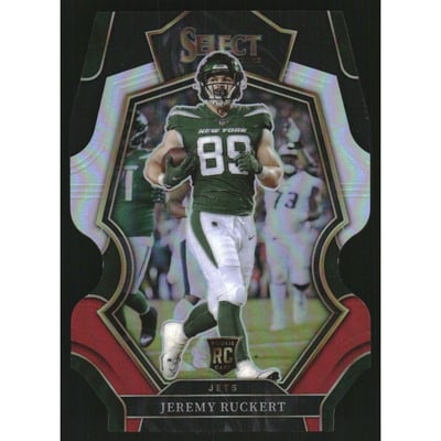 2022 Select Prizm Black and Red Die Cut #176 Jeremy Ruckert
