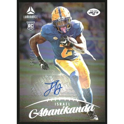 2023 Panini Luminance Autographs #146 Israel Abanikanda/350