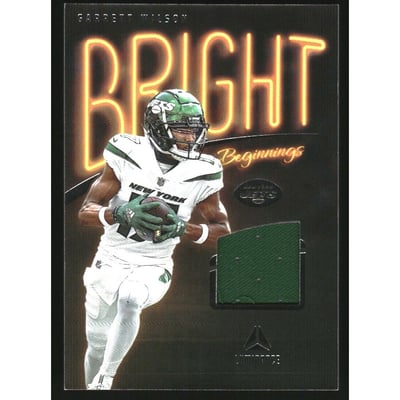 2023 Panini Luminance Bright Beginnings Jerseys #11 Garrett Wilson