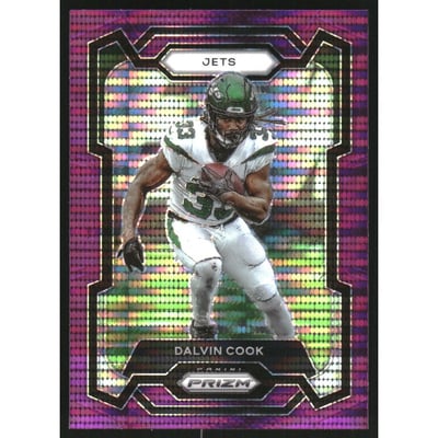 2023 Panini Prizm Prizms Purple Pulsar #191 Dalvin Cook