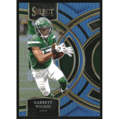 2023 Select Prizm Light Blue #115 Garrett Wilson