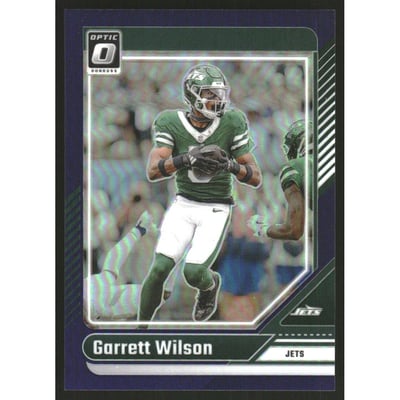 2024 Donruss Optic Purple #153 Garrett Wilson