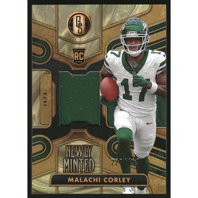 2024 Panini Gold Standard Newly Minted Memorabilia #15 Malachi Corley
