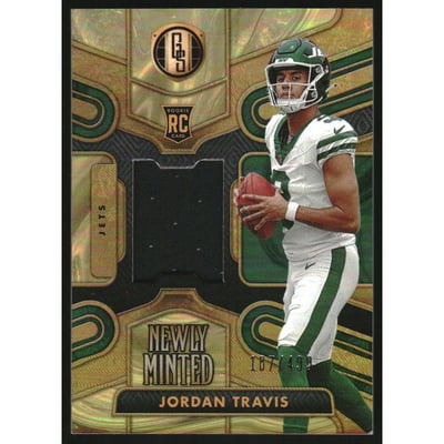 2024 Panini Gold Standard Newly Minted Memorabilia #37 Jordan Travis
