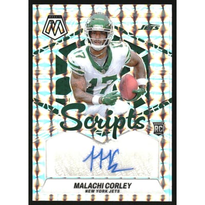 2024 Panini Mosaic Rookie Scripts #14 Malachi Corley