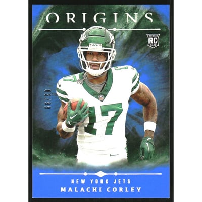 2024 Panini Origins Blue #106 Malachi Corley