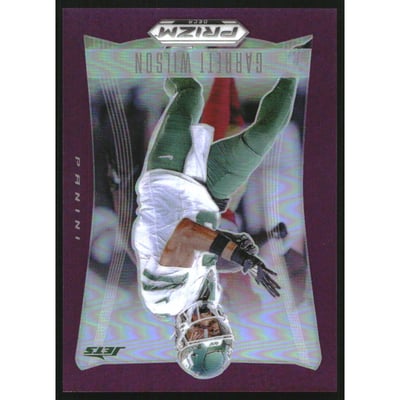 2024 Panini Prizm Deca Prizms Purple #232 Garrett Wilson