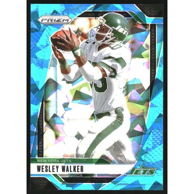 2024 Panini Prizm Prizms Blue Ice #230 Wesley Walker