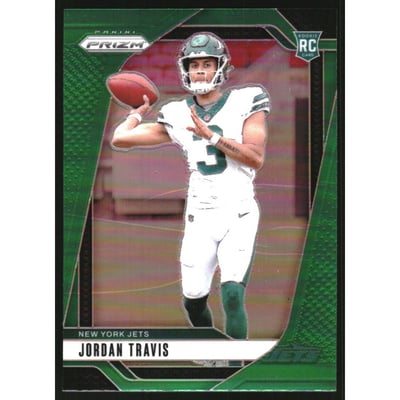 2024 Panini Prizm Prizms Green #359 Jordan Travis