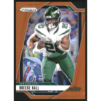 2024 Panini Prizm Prizms Orange #223 Breece Hall