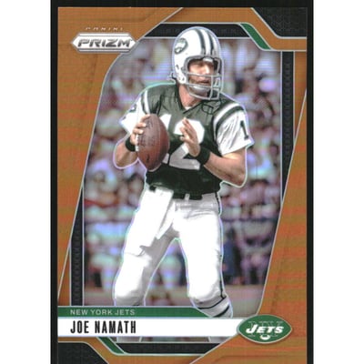 2024 Panini Prizm Prizms Orange #228 Joe Namath