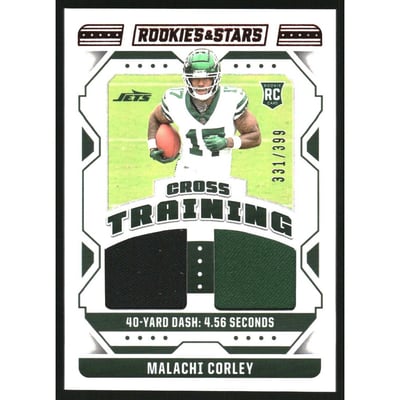 2024 Rookies and Stars Cross Training Materials #26 Malachi Corley