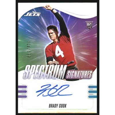 2025 Absolute Spectrum Signatures #23 Brady Cook/199