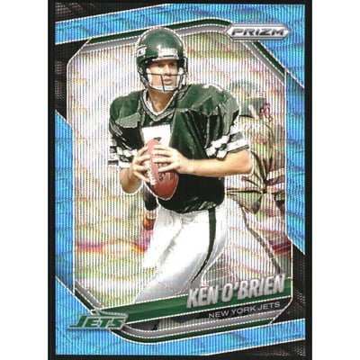 2025 Panini Prizm Prizms Blue Wave #185 Ken O'Brien