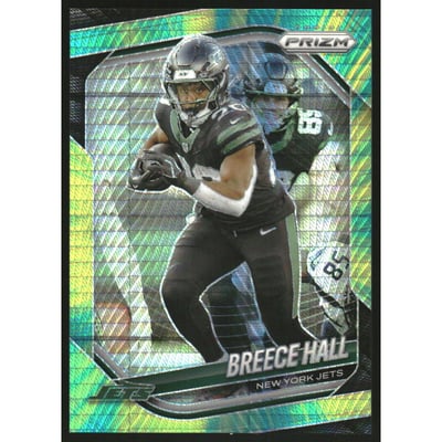 2025 Panini Prizm Prizms Hyper #50 Breece Hall