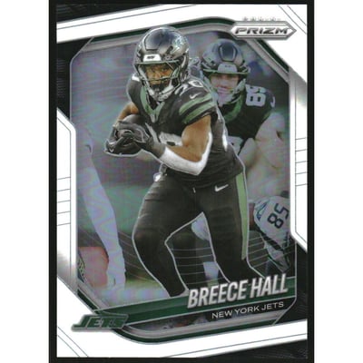 2025 Panini Prizm Prizms White #50 Breece Hall